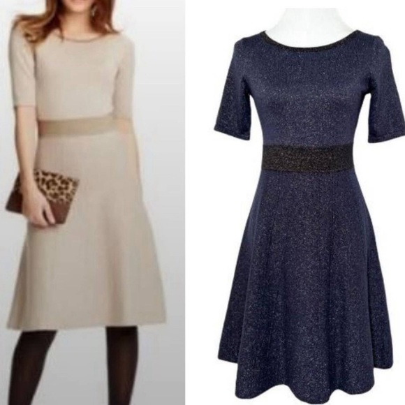 Boden Milano Metallic Sparkle Dress - Picture 2 of 6